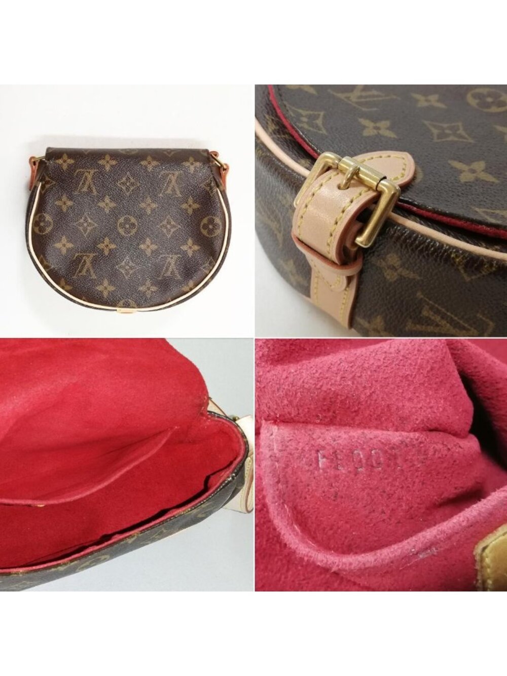 Louis Vuitton Class Tambourine Crossbody Shoulder Brown - Picture 4 of 5